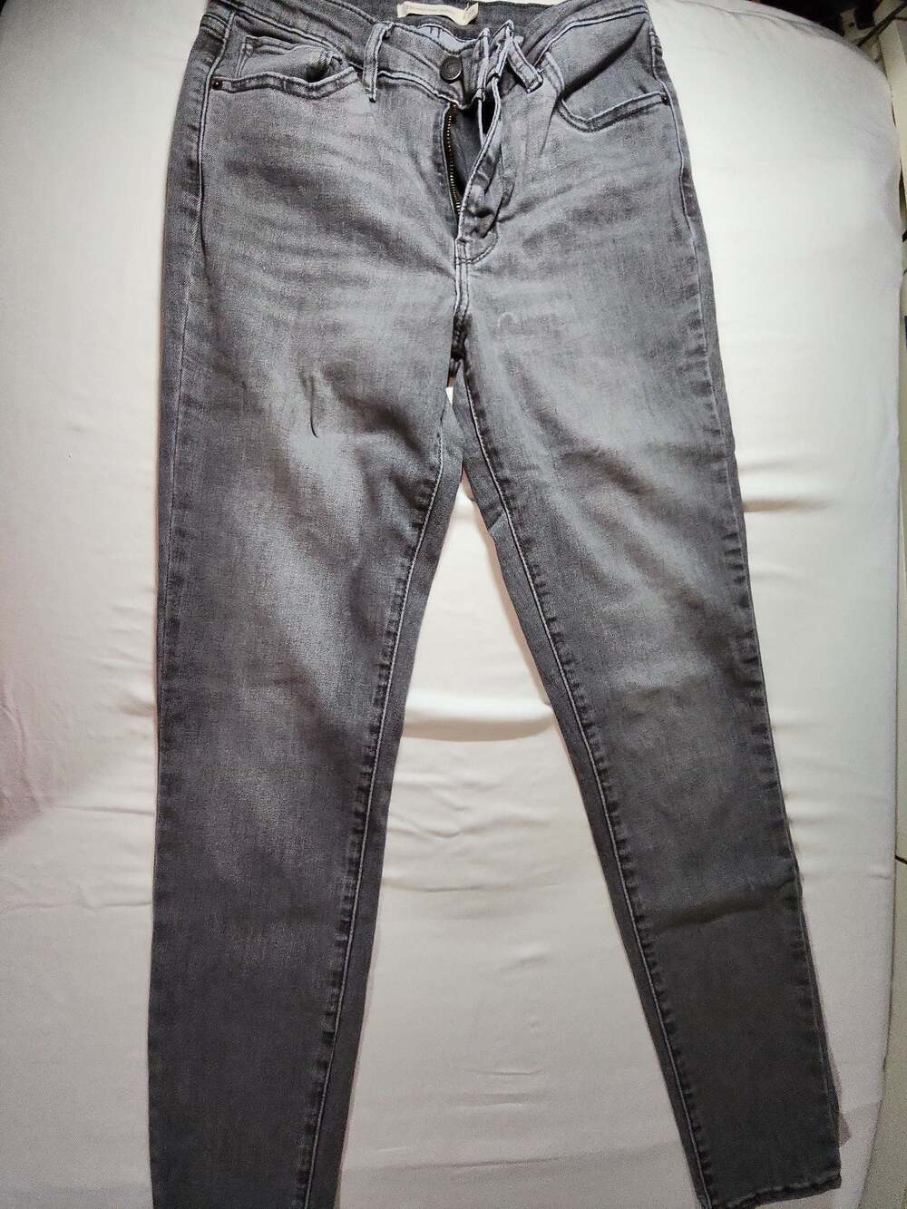 Levi's 721 High Rise Skinny Jeans Women's 28x30 Gray